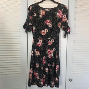 Floral mini dress
